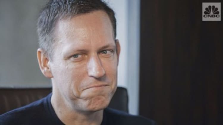Peter Thiel says people are 'underestimating' bitcoin