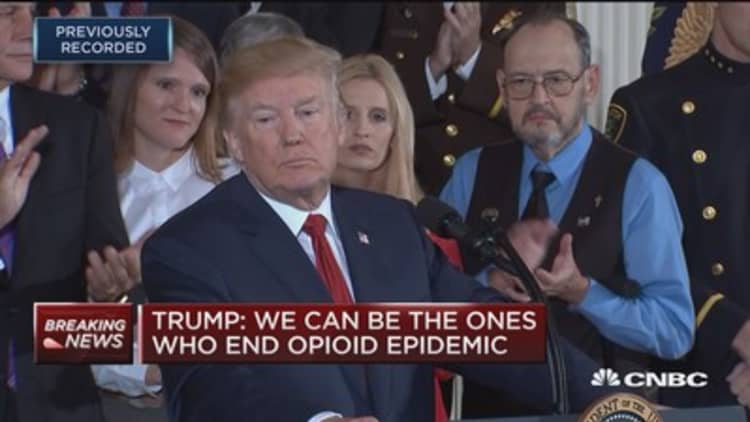 Trump: We will bring major lawsuits against people and drug companies