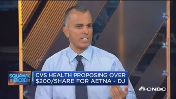 Trader Joe Terranova weighs in on CVS Health's mega deal for Aetna