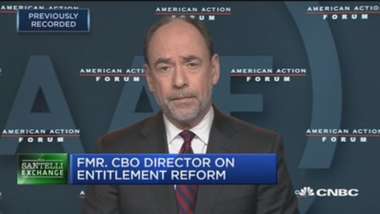 Santelli Exchange: Fmr. CBO Director on growth and government spending