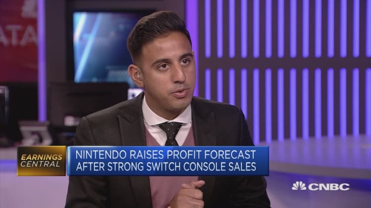 Nintendo raises profit forecast after strong Switch console sales