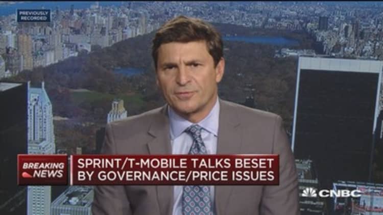 Sprint and T-Mobile talks beset by governance, price issues
