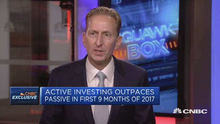 S&P Global: Movement from active to passive management 'very large'