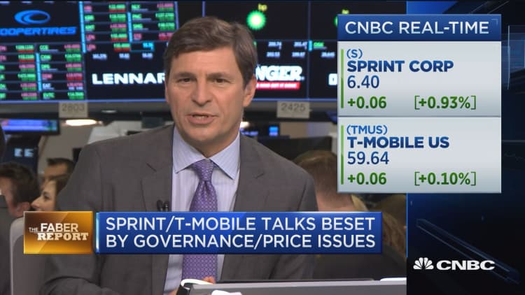 Sprint/T-Mobile talks beset by governance/price issues