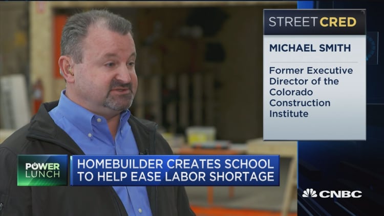 Homebuilder creates school to help ease labor shortage