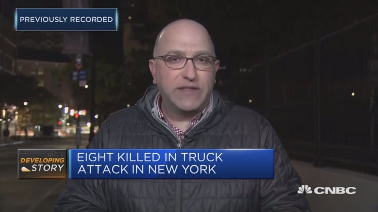 8 people killed in NYC terror attack