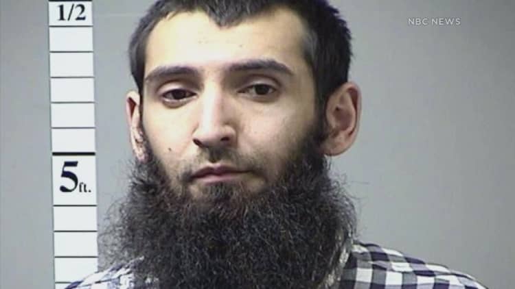 This is the suspect in the New York City terrorist attack