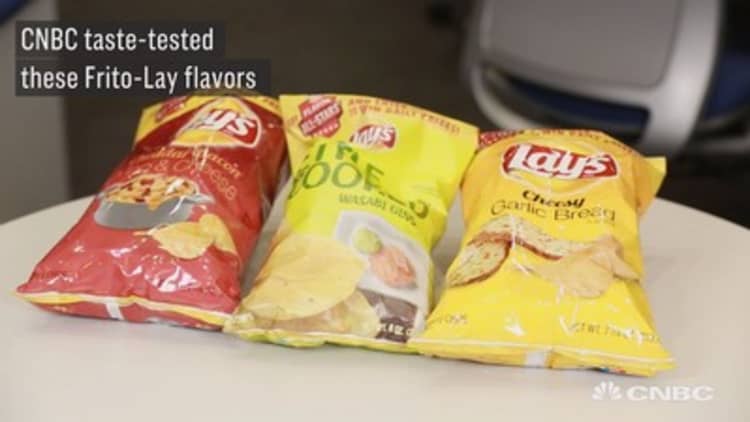 CNBC taste-tested these Frito-Lay chip flavors