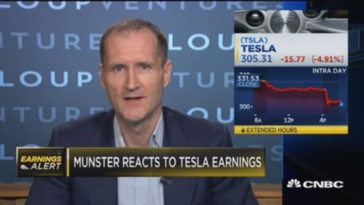 Gene Munster reveals why Tesla is your best bet in large cap tech