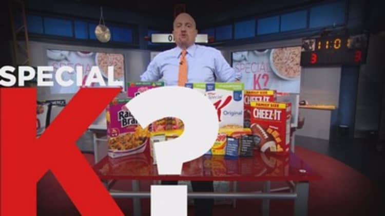 Cramer Remix: Why Wall Street has suddenly turned positive on Kellogg