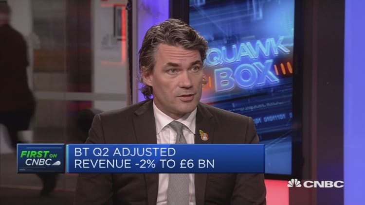 BT CEO on Italian business woes: ‘I think it’s behind us’