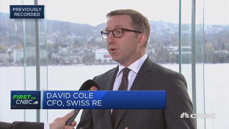 Swiss Re CFO: Storms are events we do expect
