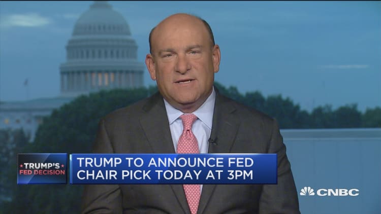 Trump expected to make formal announcement on Fed chair pick