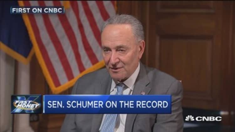 Senate Minority Leader Schumer: We need jobs, this tax bill doesn't do it