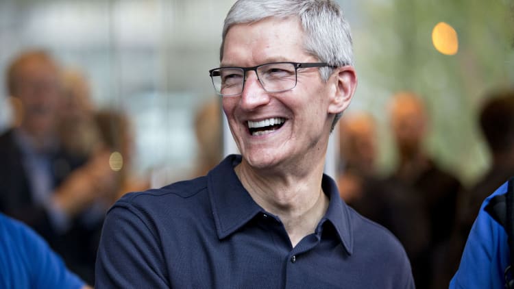 Tim Cook to CNBC: This is a different kind of rollout for iPhone 8, iPhone X