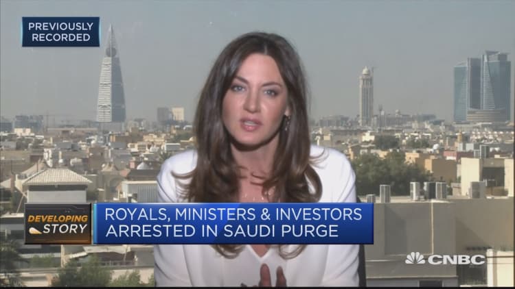 Royals, ministers and investors arrested in Saudi purge