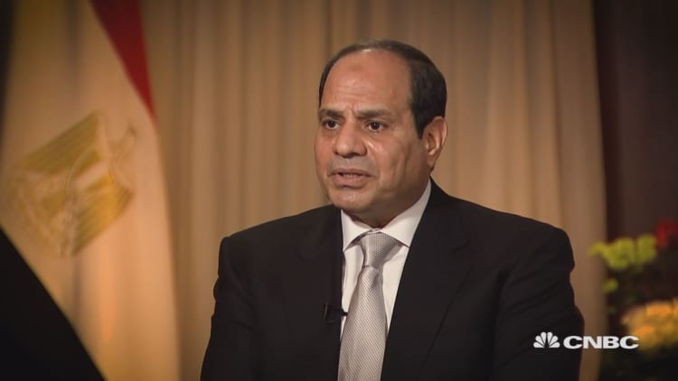 US has regained Middle East influence thanks to Trump: Egypt president