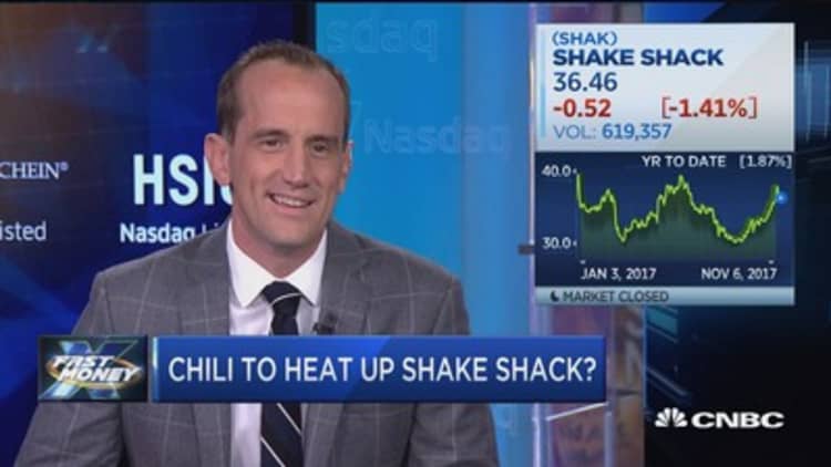 Shake Shack CEO dishes on chili, mobile ordering