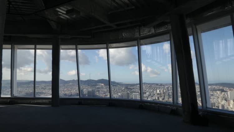 CNBC tours the tallest office building on the west coast: the Salesforce Tower