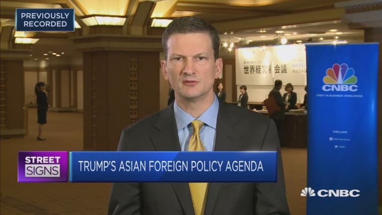 Trump gets kudos from this executive for undertaking lengthy Asian trip