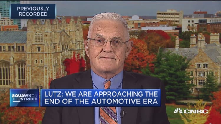 Bob Lutz: We are approaching the end of the automotive era