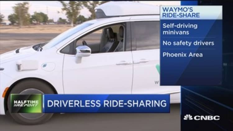 Alphabet’s Waymo to launch driverless ride-sharing service in Phoenix area