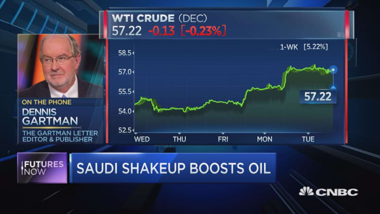 Dennis Gartman on what the Saudi shakeup means for oil