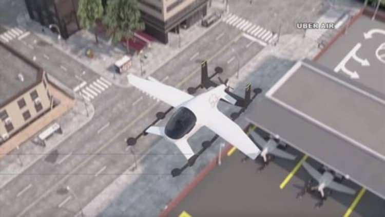 NASA is working with Uber on its flying taxi project