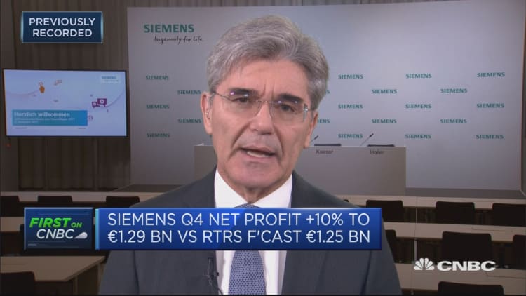 Siemens CEO: Need to take care of power generation business