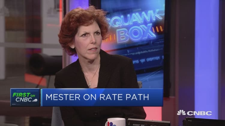 Fed’s Mester: Path of inflation gradually moving upward