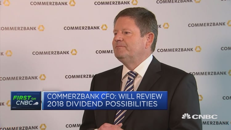 Commerzbank CFO on M&A rumors: 'Nothing will happen' next year