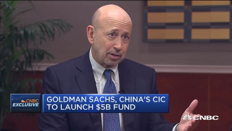 Exclusive:  Goldman's Blankfein on investing in China