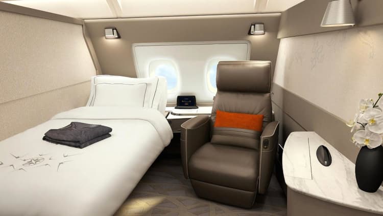 Singapore Airlines' new hotel suites in the sky