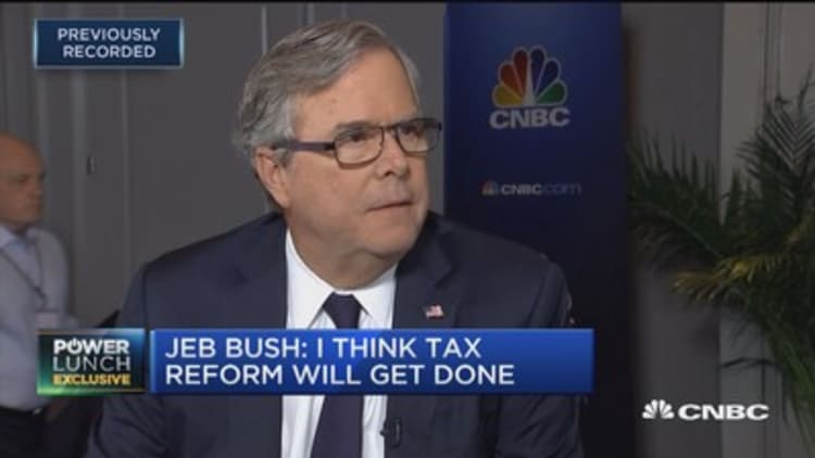 Former Florida governor Jeb Bush: Temporary tax cuts are a ‘stupid idea’