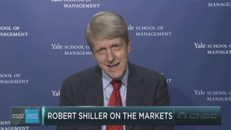 Robert Shiller on investor sentiment & the market: ‘People don’t expect the moon anymore’