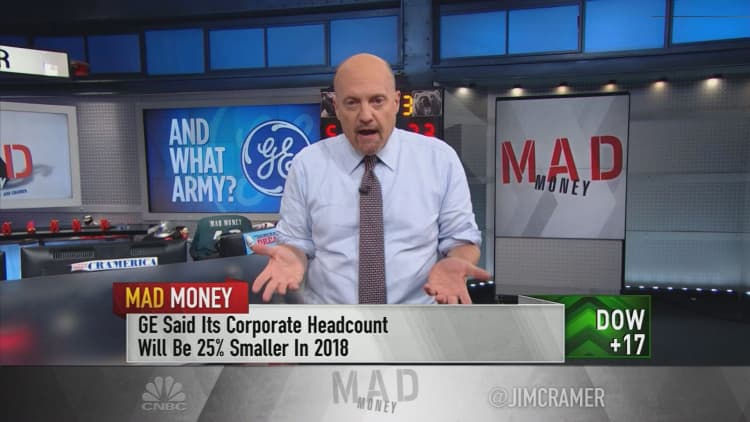 Cramer: 'You could not have a worse track record' than GE when it comes to takeovers