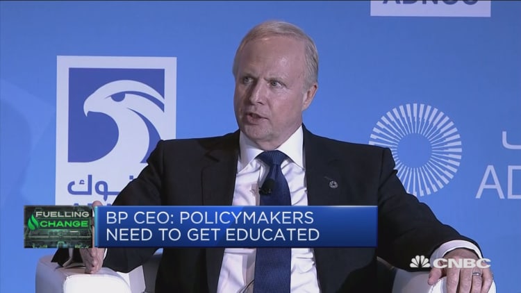 Policymakers need to get more educated or be more honest: BP CEO