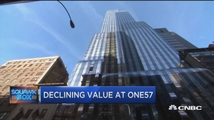Luxury condo in One57 tower sold in New York City’s biggest ever foreclosure auction