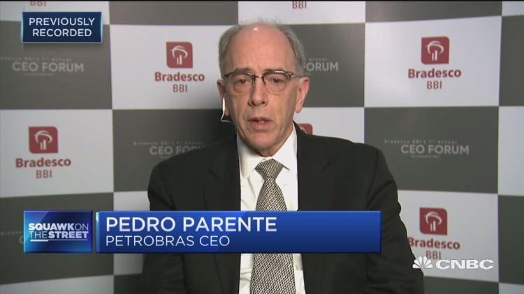 Petrobras CEO: We see $55-$65 oil in the medium term