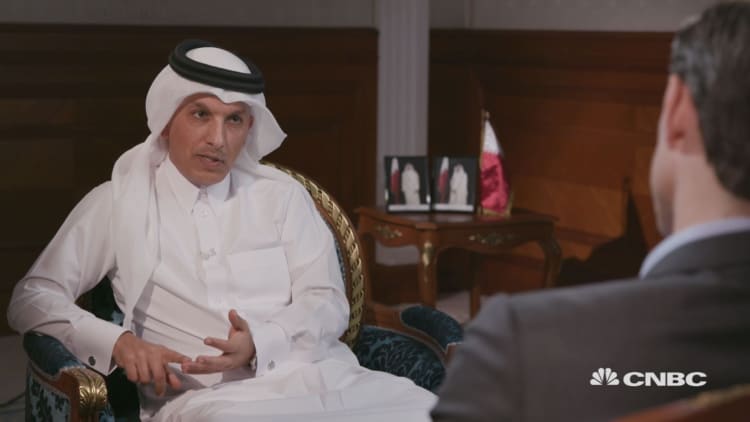 Qatar blockade is a 'losing game for all of us,' finance minister says