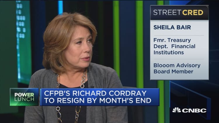 Former FDIC chair Sheila Bair: Trump appointments could create regulatory 'sea change'