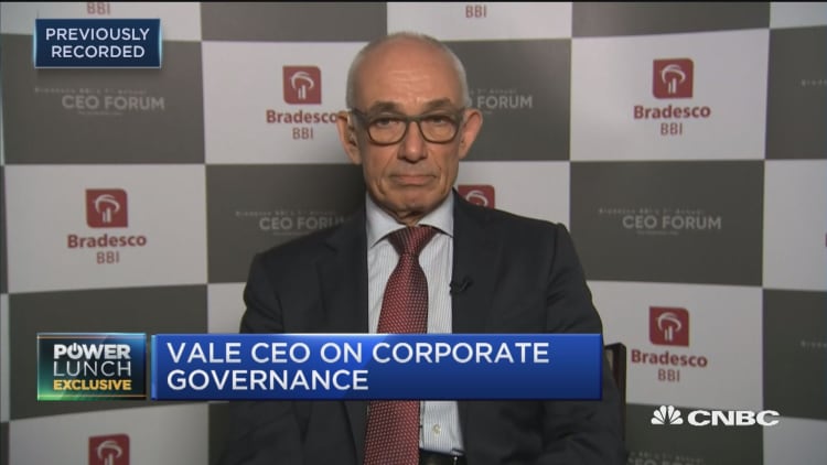 Vale CEO: We have evolved our corporate governance a lot