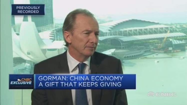 China's economy is 'a gift that keeps giving,' Morgan Stanley CEO says