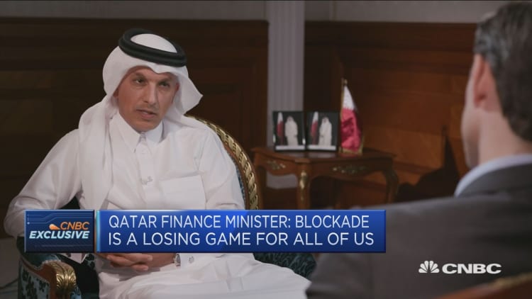 Qatar blockade a losing game for all of us, says finance minister