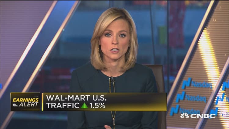 Wal-Mart beats Street expectations