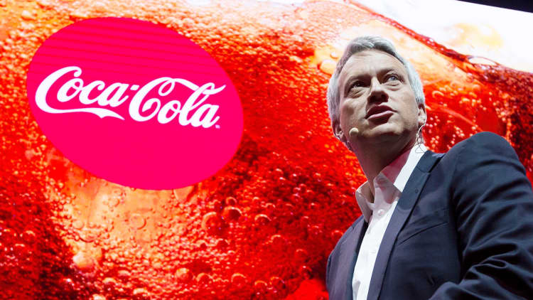 Here are the 'headwinds' Coca-Cola CEO James Quincey sees for the company