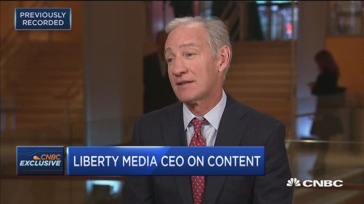 Liberty Media CEO: Challenge ahead for overall content business