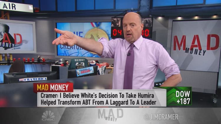 Cramer applauds Abbott CEO Miles White for his value creation and leadership