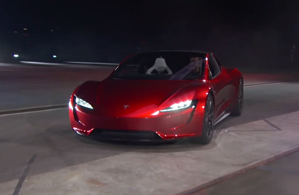 Tesla Roadster delayed until 2023