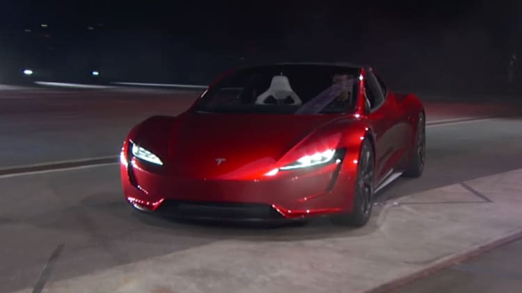 Tesla just threw in a major surprise at the semi truck unveiling: a revamped Roadster